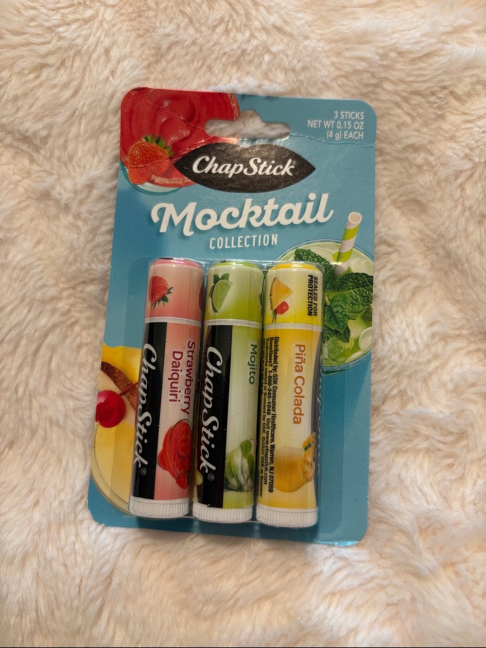 Mocktail collection chapstick